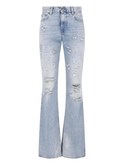 Haikure 100% Cotton Jeans For Women In Multi