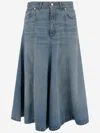 Haikure Mid Serenity Ionic Blue Skirt