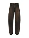 Haikure High-rise Wide-leg Jeans With Belt Loops