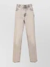 Haikure 5-pocket Trousers With Belt Loops And Contrast Stitching In Gray