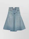 Haikure Mid Serenity Ionic Blue Skirt