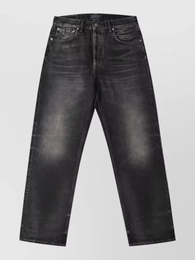 Haikure Achilles Straight Leg Denim Trousers In Yellow