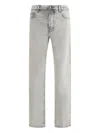 Haikure Acid-wash Jeans In Gray