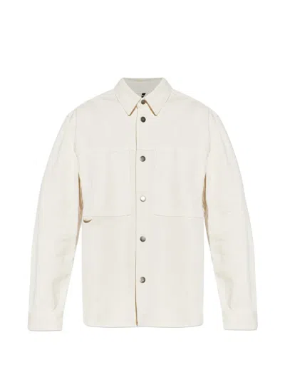 Haikure Arno Patch Pocket Shirt In Neutral