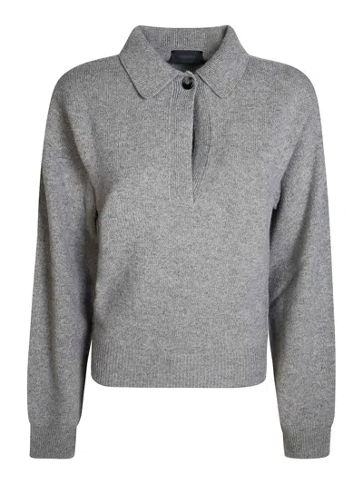 Haikure Ash Polo In Grey