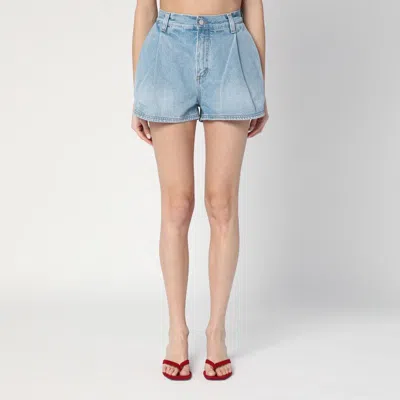 HAIKURE HAIKURE  ASHLEY SHORTS IN LIGHT BLUE DENIM