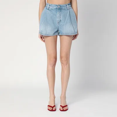 HAIKURE HAIKURE ASHLEY SHORTS IN LIGHT BLUE DENIM