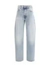 Haikure Straight Leg Trousers With Belt Loop Detail