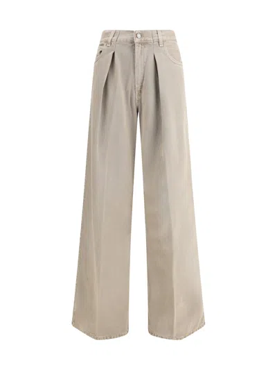 Haikure Baggy Jeans In Neutral