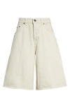 HAIKURE HAIKURE BECKY WIDE LEG DENIM SHORTS