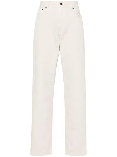 Haikure Bonnie Low-rise Straight Jeans In Beige