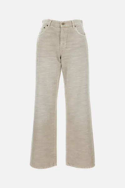 Haikure Beige Loose-fit Jeans In Neutral
