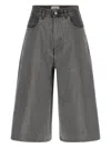 Haikure Bermuda Shorts With Pockets And Belt Loops In Multi