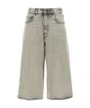 Haikure 'grey Wide Leg Jeans With Washed Effect' In Gray