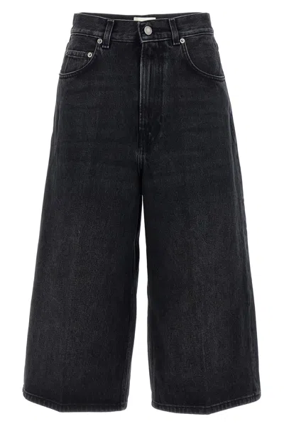 HAIKURE 'BELLE MID BLACK' BERMUDA SHORTS