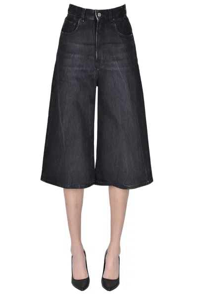 Haikure Belle New Bassano Cropped Jeans In Black