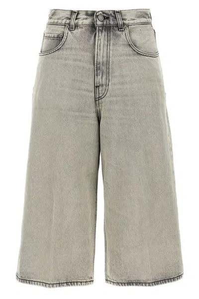 HAIKURE 'BELLE PEARL GREY' BERMUDA SHORTS