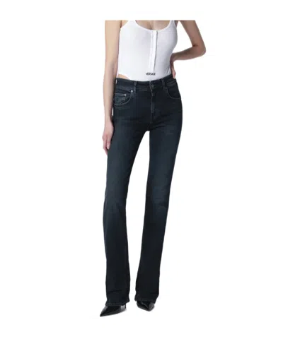 Haikure Vicky Jeans In Black Moon In Blue
