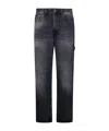 Haikure Belt-loop Jeans In Black