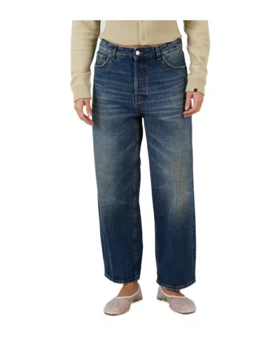 Haikure Belt-loop Jeans In Blue