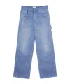 Haikure Winona Bull Wide Leg Denim Trousers In Blue