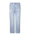 Haikure Belt Loop Jeans In Blue