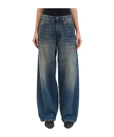 Haikure Belt Loop Jeans In Blue