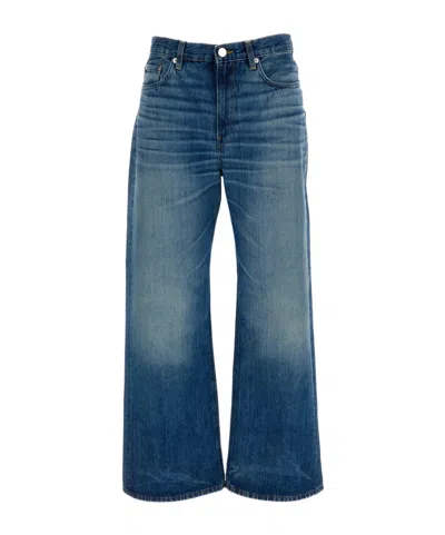 Haikure Belt Loop Jeans In Blue