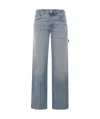 Haikure Logo-patch Jeans In Gray