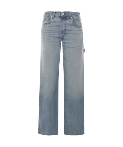 HAIKURE HAIKURE LOGO PATCH RELAXED FIT JEANS