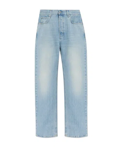 Haikure Five-pocket Straight Jeans In Blue