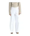 Haikure Belt-loop Jeans In White
