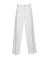 Haikure Belt-loop Jeans In White