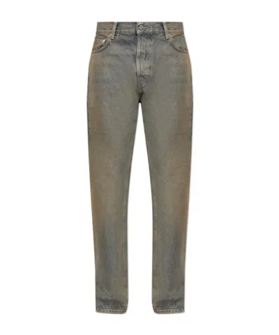 Haikure Belt-loop Jeans In Blue