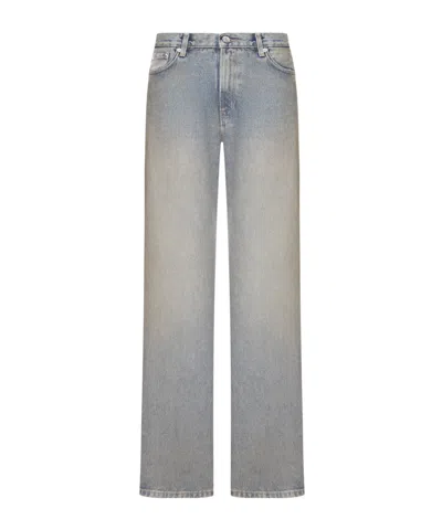 Haikure Belt-loop Jeans In Gray