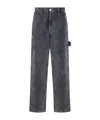 Haikure Belt-loop Jeans In Gray