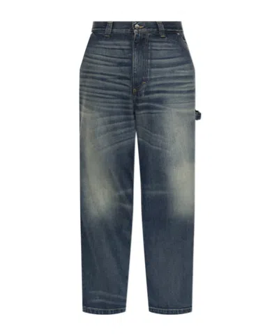 Haikure Belt-loop Jeans In Blue