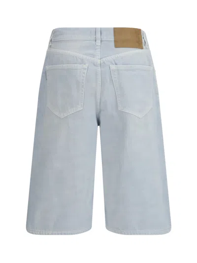 Haikure New Becky Denim Shorts In Blue