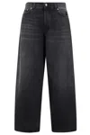 Haikure Bethany Asian Fit Mid Black