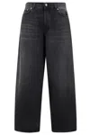 Haikure Bethany Asian Fit Mid Black In Black