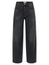 Haikure Bethany Straight Jeans Belt Loops In Black