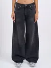 Haikure Bethany Straight Jeans Belt Loops In Gray