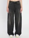 Haikure Loose Fit Denim Trousers