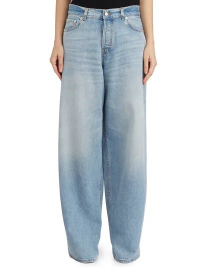 HAIKURE HAIKURE BETHANY BLUE AQUA DENIM PANTS