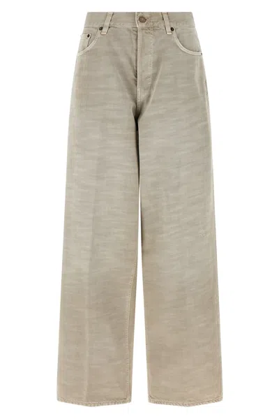 Haikure Bethany Bull 44 Wide-leg Jeans In Neutral