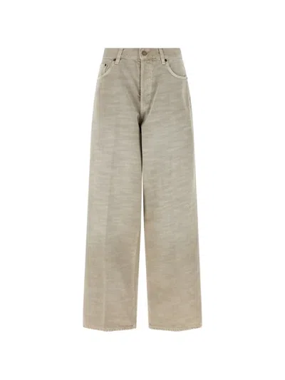 Haikure Bethany Bull 44 Wide-leg Jeans In Neutral