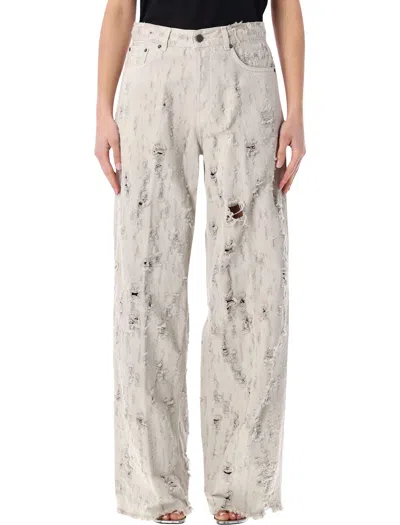 Haikure Bethany Bull Destroy Jeans In Neutral