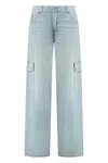 Haikure Cargo Pockets Wide Leg Trousers