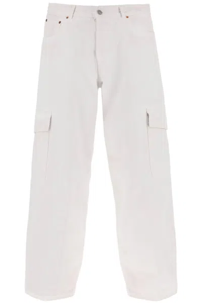 Haikure Bethany Cargo Jeans For In White