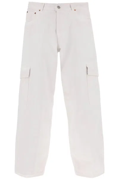 Haikure Bethany Cargo Jeans For In White